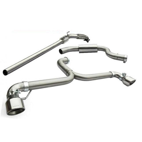 VW Scirocco R 2.0 TSI (09-18) Venom Box Delete Race Turbo Back Performance Exhaust - Cobra Sport