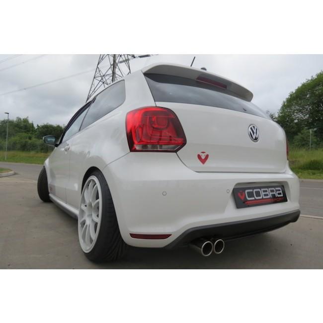 VW Polo GTI (6R) 1.4 TSI (10-14) Cat-Back Performance Exhaust - Cobra Sport