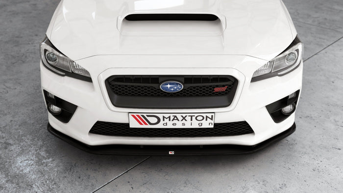Maxton Design - FRONT SPLITTER V.2 SUBARU WRX STI