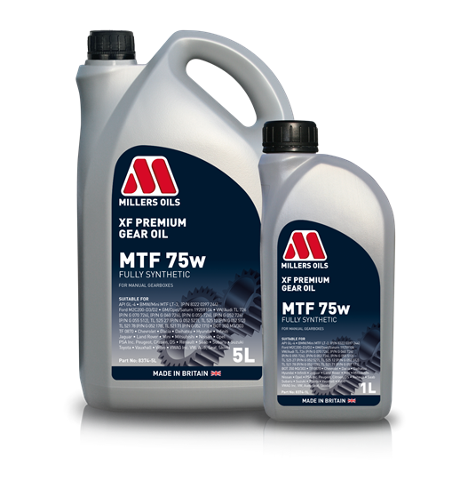 XF Premium MTF 75w Manual Transmission Fluid - Millers Oil