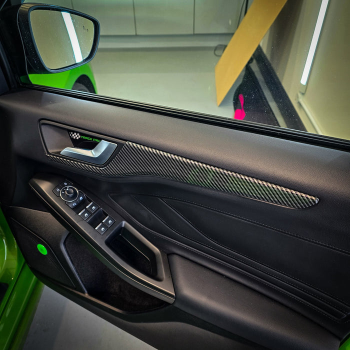 Carbon Fibre Look Door Card Trim Cover for MK4 / MK4.5 Focus | CEUK