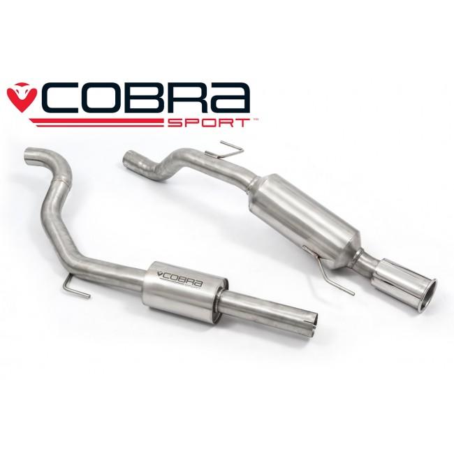 Cobra Exhausts - Vauxhall Corsa D 1.6 SRI (07-09) Cat Back Performance Exhaust | Car Enhancements UK