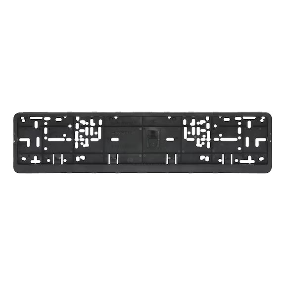 Plain Black Number Plate Surrounds – Sold as a Pair
