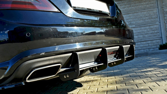 Maxton Design - REAR DIFFUSER MERCEDES CLS C218 AMG-LINE (2011-2014)
