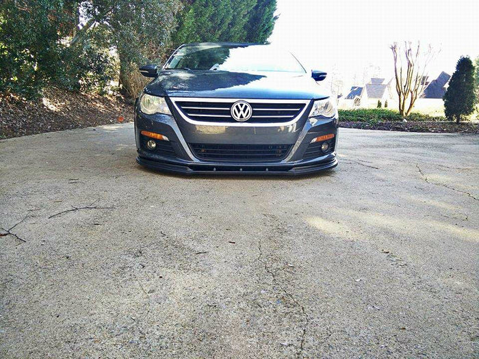 Maxton Design - FRONT SPLITTER VW PASSAT CC PREFACE MODEL, STANDARD BUMPER