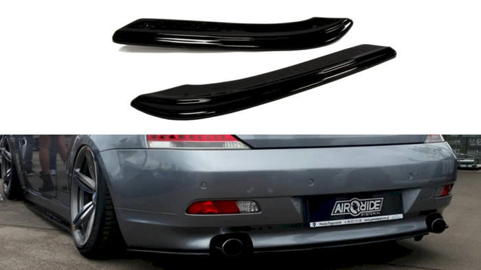 Maxton Design - REAR SIDE SPLITTERS BMW 6 E63 / E64 (PREFACE)