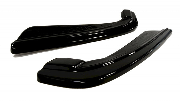 Maxton Design - REAR SIDE SPLITTERS BMW 5 F11 M-PACK (FITS TWO SINGLE EXHAUST ENDS)