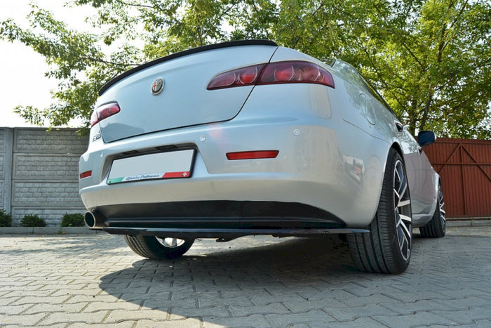 Maxton Design - CENTRAL REAR SPLITTER ALFA ROMEO 159 (WITHOUT VERTICAL BARS)