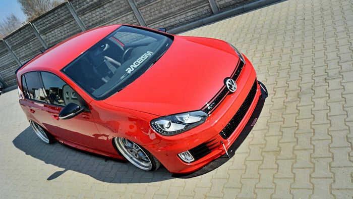 Maxton Design - FRONT RACING SPLITTER VW GOLF MK6 GTI 35TH