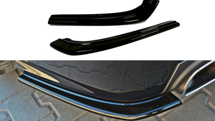 Maxton Design - REAR SIDE SPLITTERS SAAB 9-3 TURBO X (2007-11)
