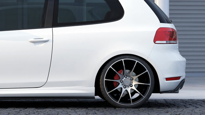 Maxton Design - REAR SIDE SPLITTERS VW GOLF VI GTI 35TH