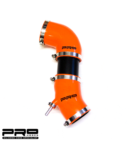 **CLEARANCE** PRO HOSES TWO-PIECE INDUCTION HOSE FOR FIESTA ST180 (YELLOW OR RED)(NO RETURN)