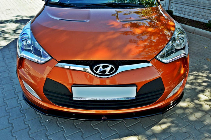 Maxton Design - FRONT SPLITTER HYUNDAI VELOSTER