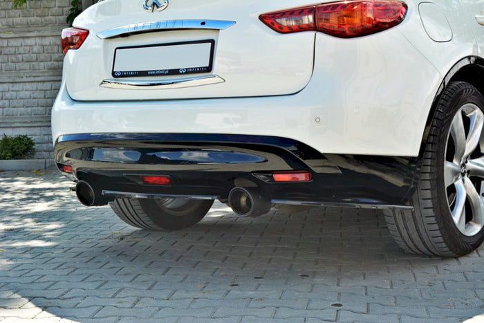 Maxton Design - REAR SIDE SPLITTERS INFINITI QX70