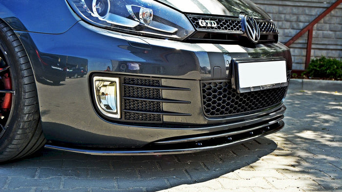 Maxton Design - FRONT SPLITTER VER.2 VW GOLF VI GTI
