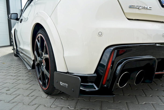 Maxton Design - RACING REAR SIDE SPLITTERS HONDA CIVIC IX TYPE R (2015-2017)