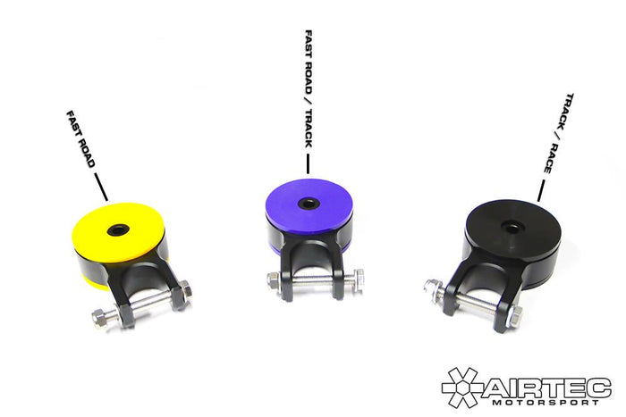 AIRTEC Motorsport Billet Alloy Gearbox Torque Mount Upgrade with Fast Road or Track/Race Polyurethane Bush Inserts - mk2/3 focus - Car Enhancements UK