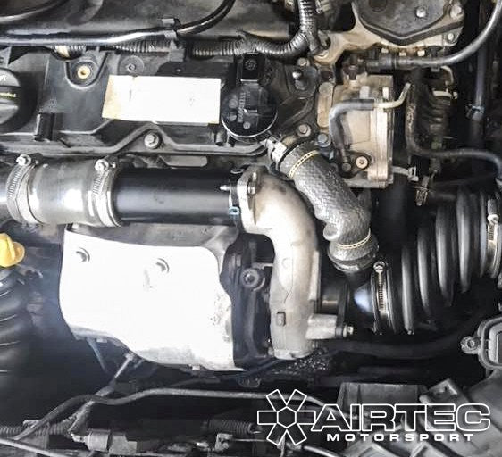AIRTEC DE-RES PIPE FOR MK3 FOCUS/M-SPORT TRANSIT CONNECT 1.6 TDCI | Car Enhancements UK