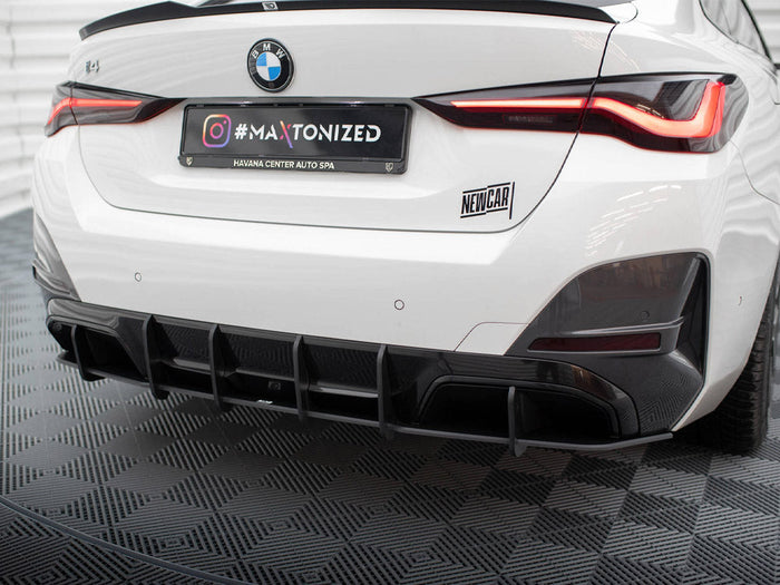 Maxton Design - STREET PRO REAR DIFFUSER BMW I4 M-PACK G26