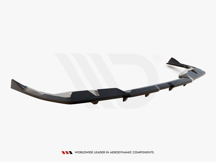 Maxton Design - CENTRAL REAR SPLITTER (VERTICAL BARS) V.2 BMW I4 M-PACK G26
