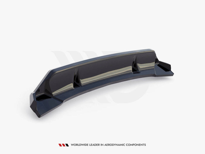 Maxton Design - CENTRAL REAR SPLITTER (VERTICAL BARS) BMW X3 M-PACK G01 FACELIFT