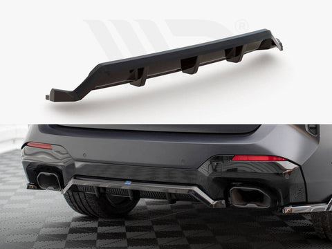 Maxton Design - CENTRAL REAR SPLITTER (VERTICAL BARS) BMW X3 M-PACK G01 FACELIFT