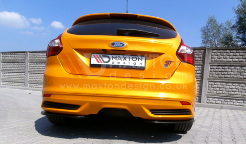 Maxton Design - REAR SIDE SPLITTERS FORD FOCUS MK3 ST PREFACE MODEL