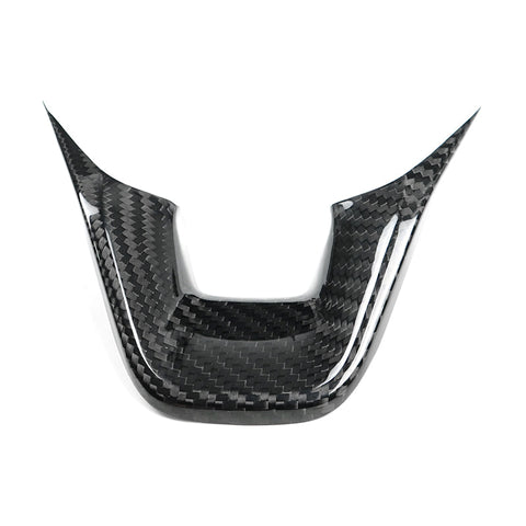 Car Enhancements UK - Real Carbon Fibre Steering Wheel Trim (Bottom Section Only) Fiesta MK8/8.5 | Focus MK4/4.5 | Puma MK2 | Kuga MK3/3.5
