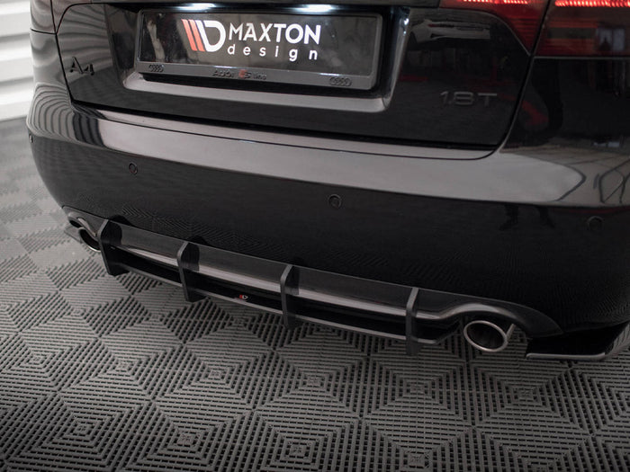 Maxton Design - STREET PRO REAR DIFFUSER AUDI A4 S-LINE B7