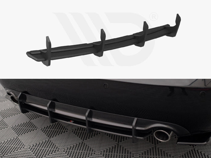 Maxton Design - STREET PRO REAR DIFFUSER AUDI A4 S-LINE B7
