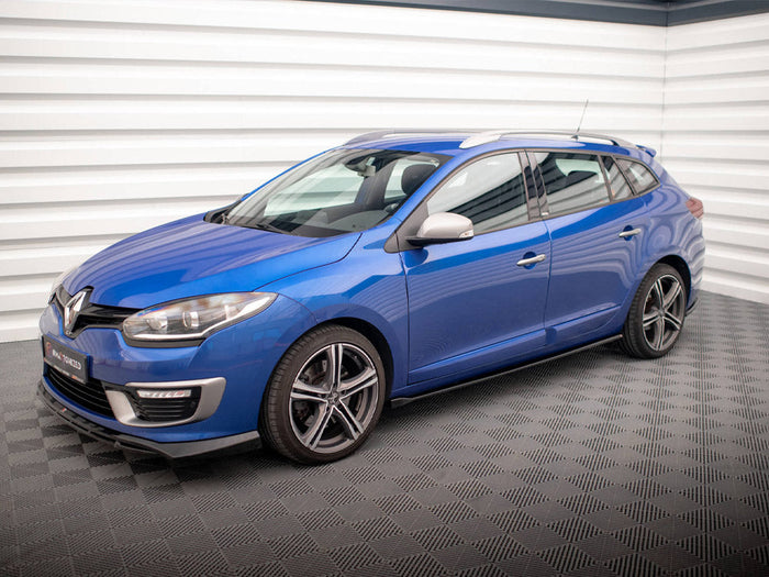 Maxton Design - SIDE SKIRTS DIFFUSERS RENAULT MEGANE GT LINE GRANDTOUR MK3 FACELIFT