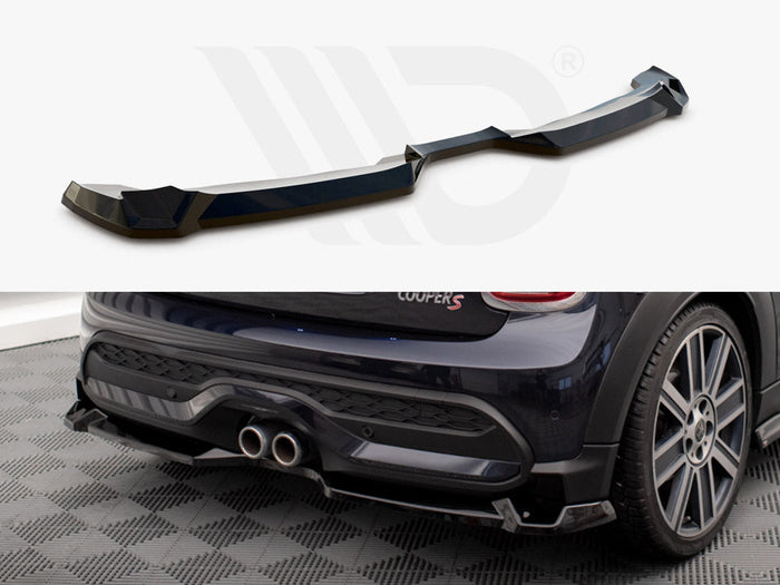 Mini One Rear Splitter Maxton Design - CENTRAL REAR SPLITTER MINI COOPER S F56 FACELIFT – VUDU ...