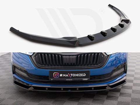 Maxton Design - FRONT SPLITTER V.1 SKODA OCTAVIA SPORTLINE MK4