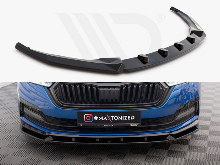Maxton Design - FRONT SPLITTER V.1 SKODA OCTAVIA SPORTLINE MK4