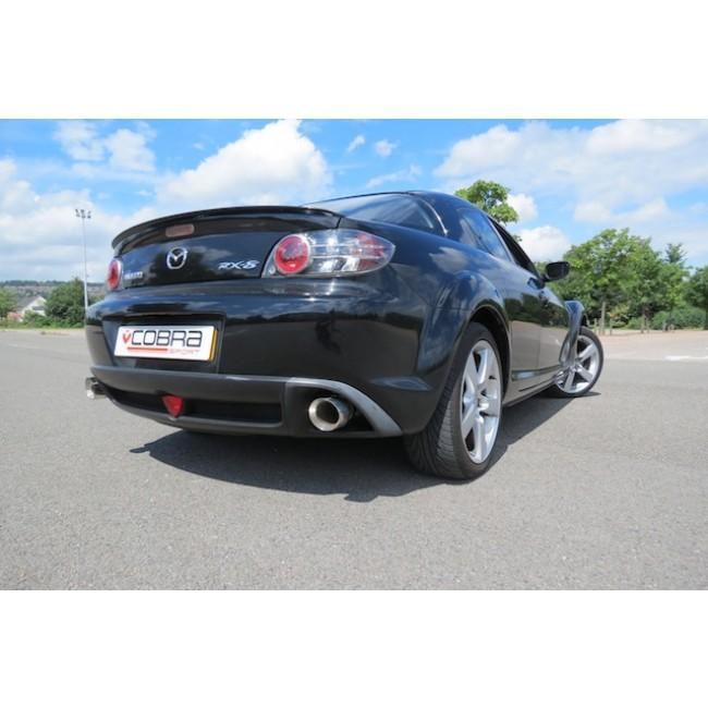 Mazda RX8 (S1) 2003-08 (Pre-Facelift) Cat Back Sports Exhaust – Cobra Sport