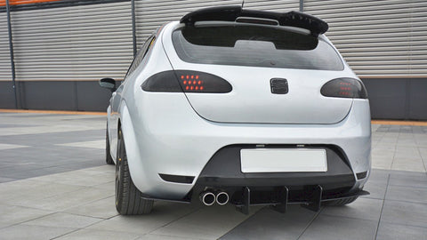 Maxton Design - REAR DIFFUSER V.2 SEAT LEON MK2 CUPRA/FR (2005-2012)