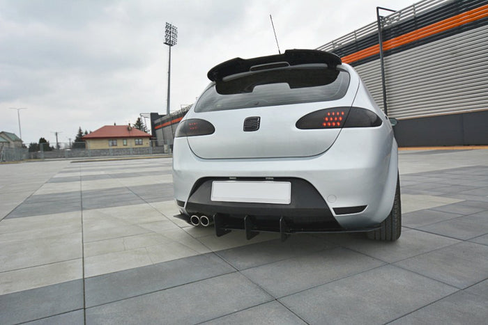 Maxton Design - REAR DIFFUSER V.2 SEAT LEON MK2 CUPRA/FR (2005-2012)
