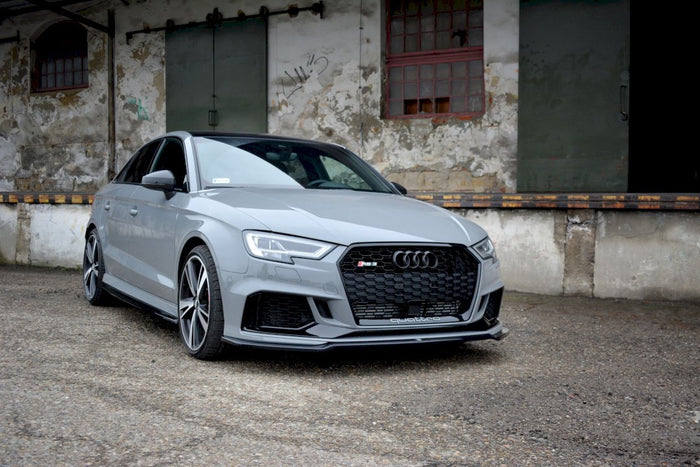 Maxton Design - FRONT SPLITTER V.2 AUDI RS3 8V FACELIFT SEDAN (2017-20)