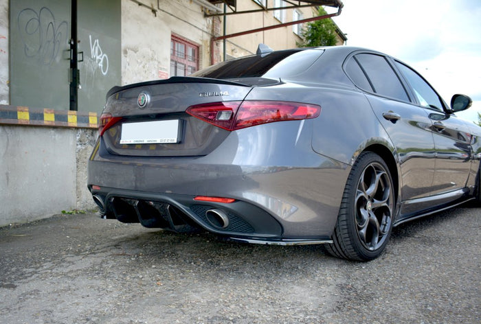 Maxton Design - REAR DIFFUSER ALFA ROMEO GIULIA VELOCE (2015-2019)