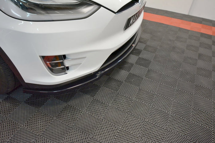 Maxton Design - FRONT SPLITTER V.1 TESLA MODEL X (2015-)