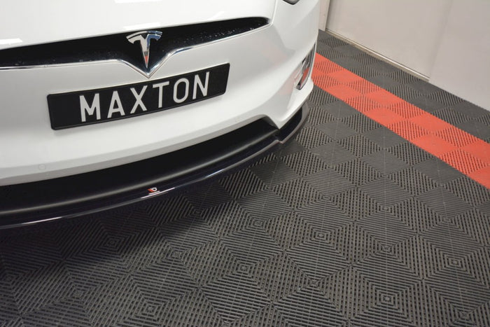 Maxton Design - FRONT SPLITTER V.1 TESLA MODEL X (2015-)