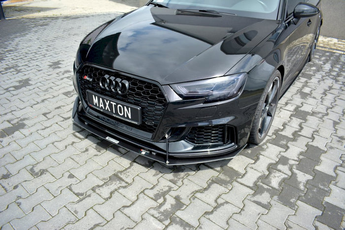 Maxton Design -  Front Racing Splitter V.1 Audi RS3 Sportback 8V Facelift