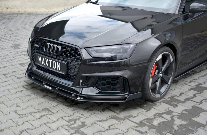 Maxton Design - Front Racing Splitter V.2 Audi RS3 Sportback 8V Facelift