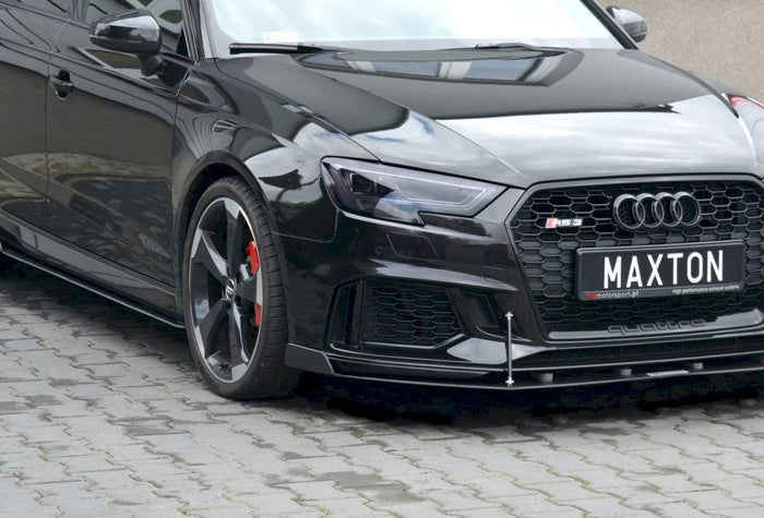 Maxton Design - Front Racing Splitter V.2 Audi RS3 Sportback 8V Facelift