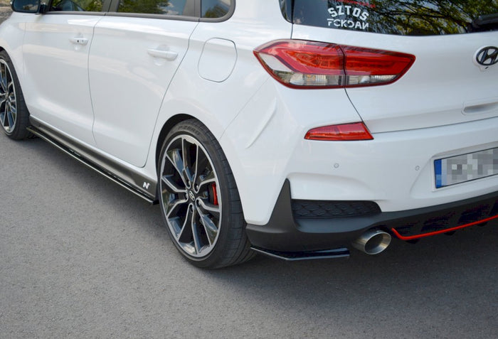Maxton Design - REAR SIDE SPLITTERS HYUNDAI I30 MK3 N