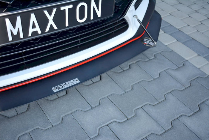 Maxton Design - FRONT RACING SPLITTER HYUNDAI I30 MK3 N