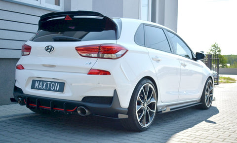 Maxton Design - RACING SIDE SKIRTS DIFFUSERS HYUNDAI I30 MK3 N
