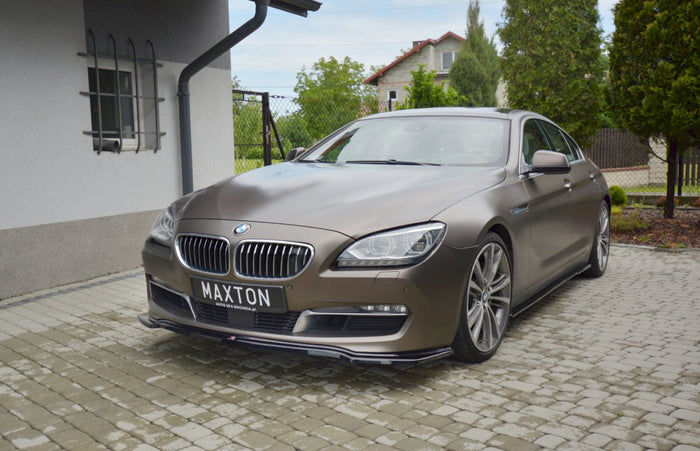 Maxton Design - FRONT SPLITTER BMW 6 GRAN COUPÉ (2012-2014)
