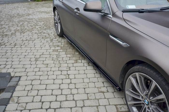 Maxton Design - SIDE SKIRTS DIFFUSERS BMW 6 GRAN COUPÉ (2012-2014)