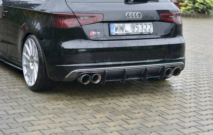 Maxton Design - REAR DIFFUSER AUDI S3 8V/A3 8V S-LINE